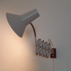 Scissor lamp white