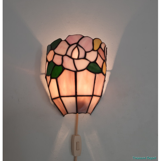 Tiffany style wall lamp (3x)