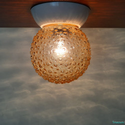 Amber ceiling lamp