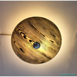 Queens Gallery ceiling lamp wood look