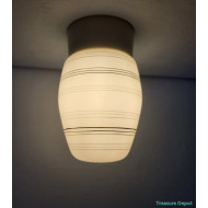 Striped ceiling lamp