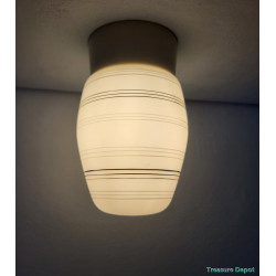 Striped ceiling lamp