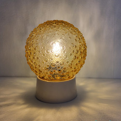 Bubbled glass ceiling lamp