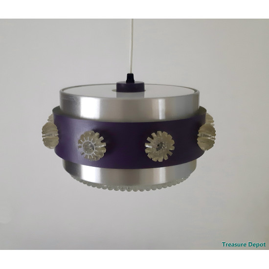 1960's purple lamp