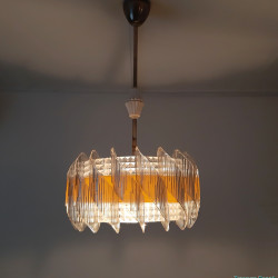 1960's hanging lamp by Gutilux