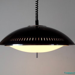 Space Age hanging lamp Purple