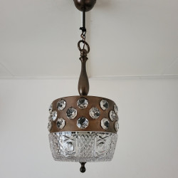 Steampunk hanging lamp