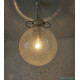 Vintage large glass lamp