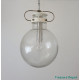 Vintage large glass lamp